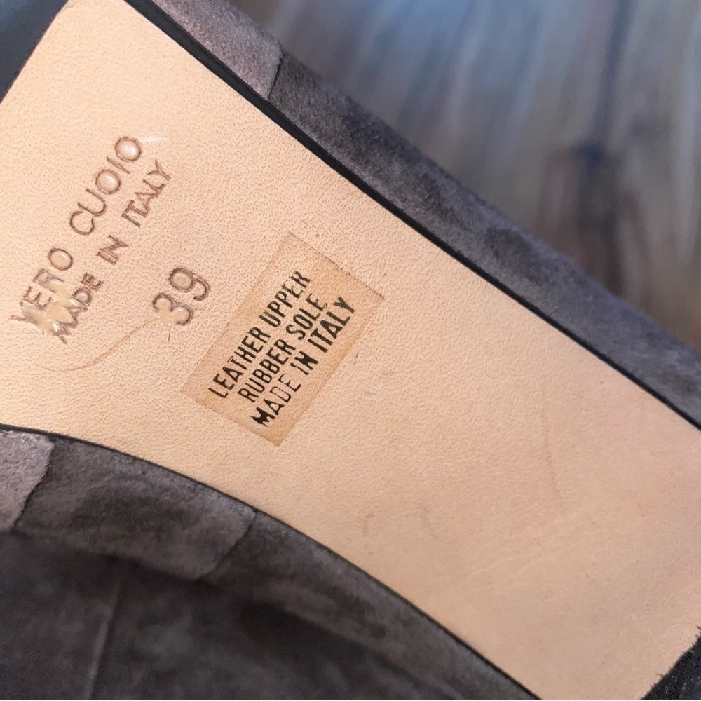 Grigiarancio Leather Patchwork Booties - image 5